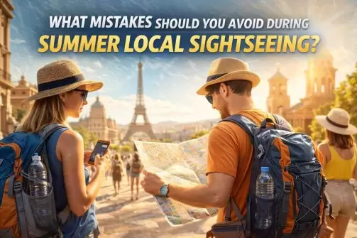 WHAT MISTAKES SHOULD YOU AVOID DURING SUMMER LOCAL SIGHTSEEING?